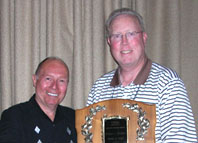 Recipient Steve Moser presented by David Brown