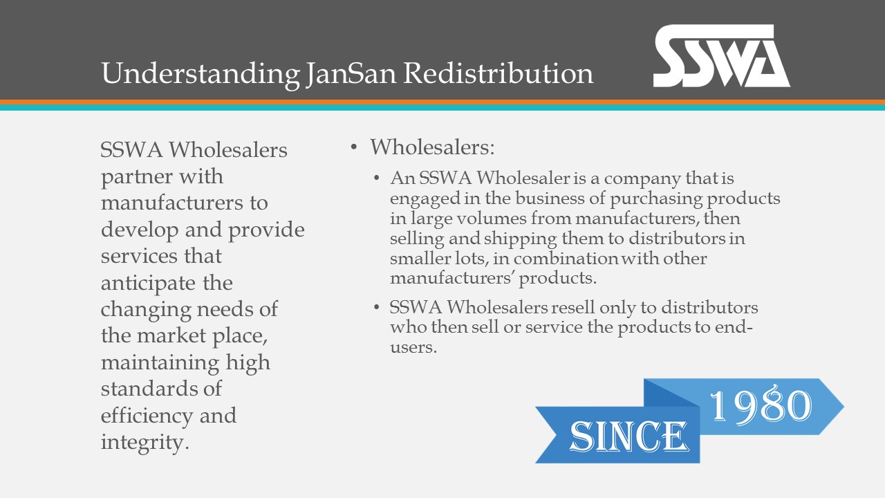 Understanding JanSan Redistribution